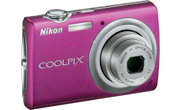 Nikon Coolpix S220 (Magenta) 10-megapixel digital camera with 3X ...