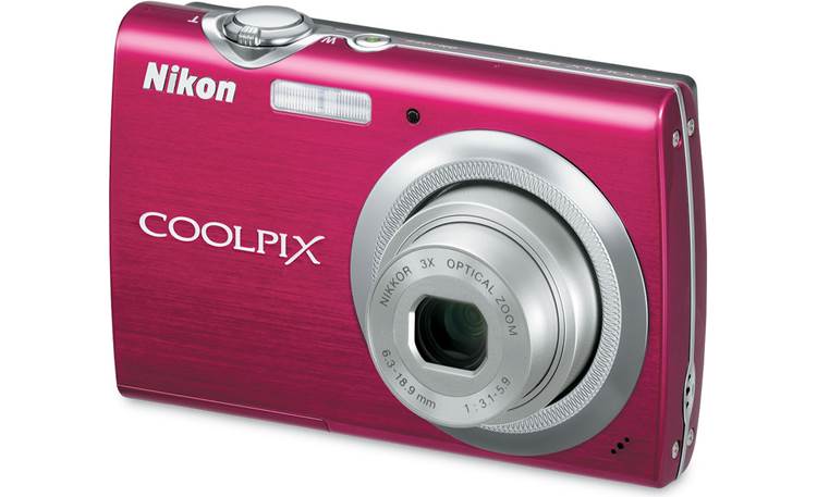 Nikon Coolpix S230 (Plum) 10-megapixel digital camera with 3X 