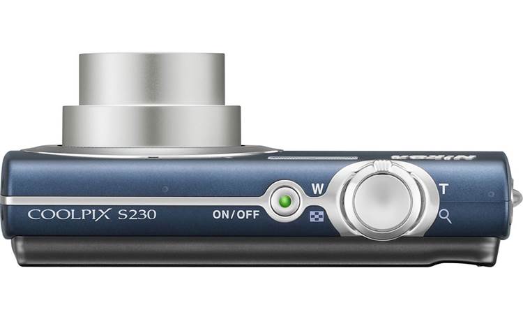 Nikon Coolpix S230 (Plum) 10-megapixel digital camera with