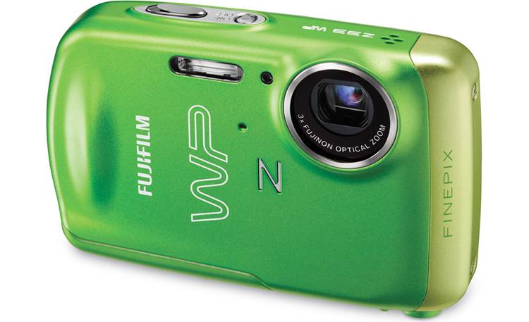 FinePix Z33WP (Green) Waterproof 10-megapixel digital camera with 3X optical at Crutchfield