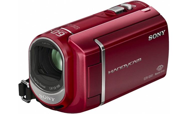 Sony DCR-SX41 Handycam® (Red) 8GB flash memory/Memory Stick 