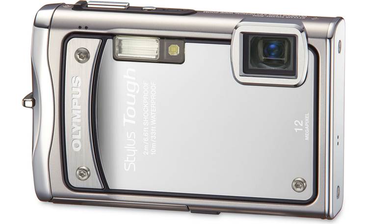 Olympus Tough-8000 (Silver) 12-megapixel digital camera 3.6X at Crutchfield