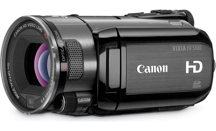 Adelante Perla Soplar Canon VIXIA HF S100 High-definition SDHC™ memory card camcorder at  Crutchfield