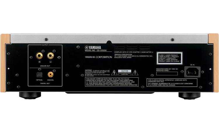 Yamaha CD-S1000 Back