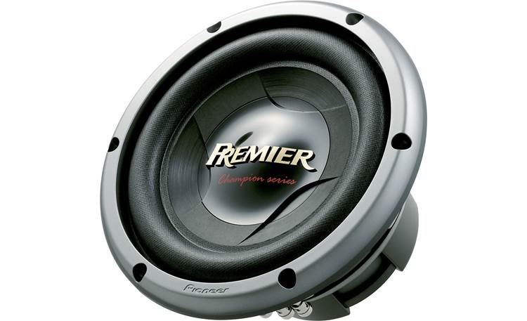 Pioneer Premier TS-W1008D2 Champion Series 10" subwoofer with dual 2-ohm voice at Crutchfield