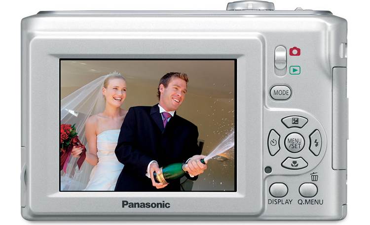 Panasonic Lumix DMC-LS85 8.1-megapixel digital camera with 4X optical zoom  at Crutchfield