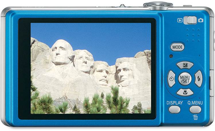 Panasonic Lumix DMC-FS7 (Blue) 10.1-megapixel digital camera with 
