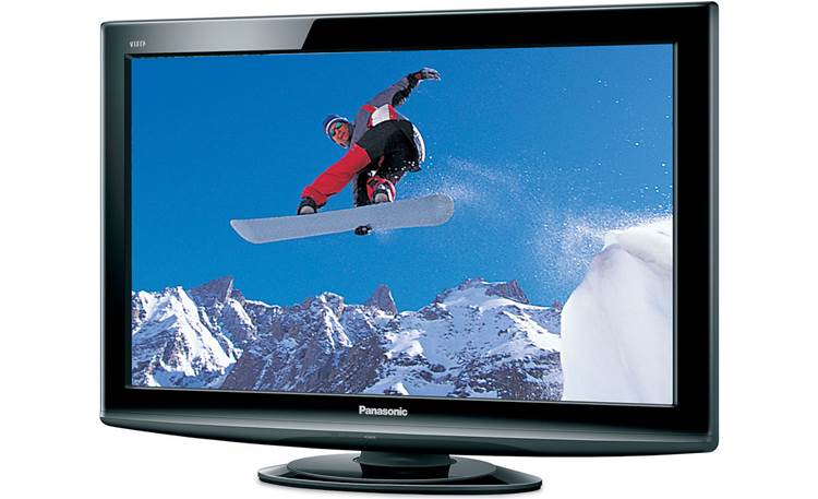 32 inch LCD HDTV TV/Television Low Profile Ultra-Slim Black Adjustable Tilt/Tilting Wall Mount Bracket for Panasonic Viera TC-L32X1 TCL32X1 
