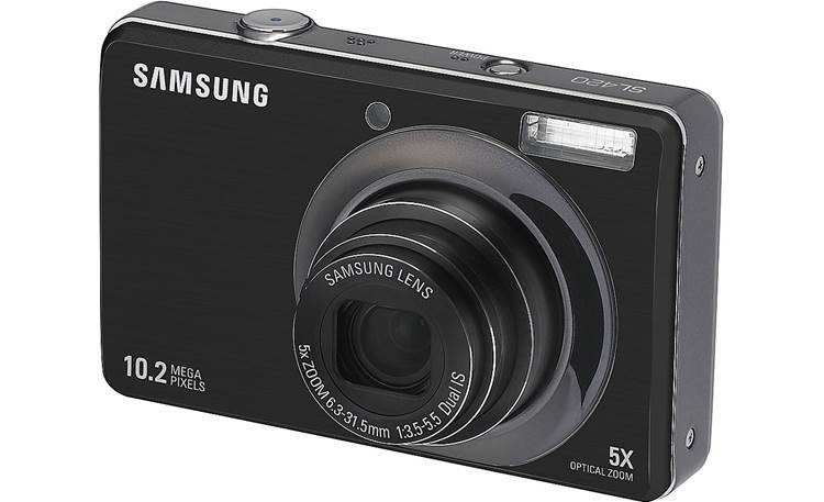 Samsung SL420 (Black) 10.2-megapixel digital camera with 5X