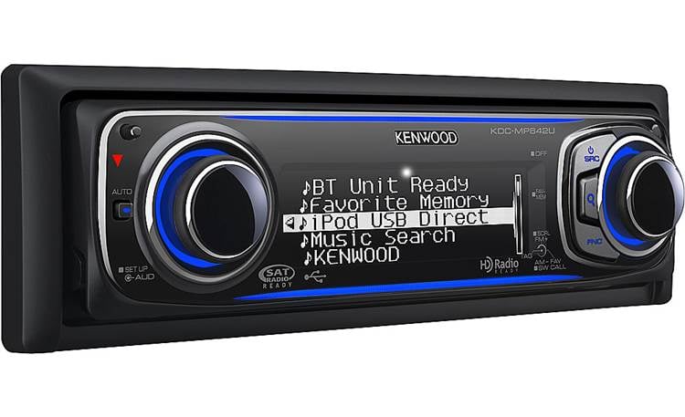 KENWOOD CDステレオ Kenwood KDC-MP642U CD receiver at Crutchfield