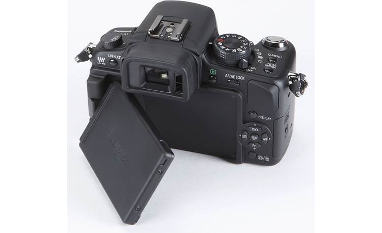 Panasonic Lumix DMC-G1 Kit (Black) 12.1-megapixel digital camera with  14-45mm image stabilizing lens at Crutchfield