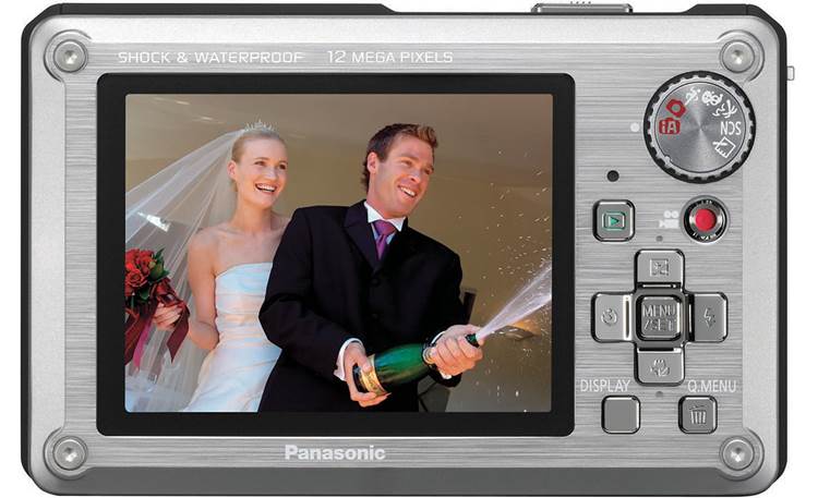 Panasonic Lumix DMC-TS1 (Silver) Waterproof 12.1-megapixel digital
