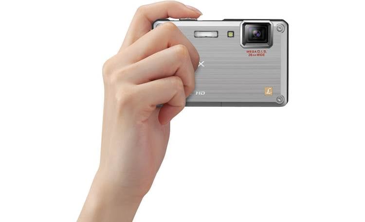 Panasonic Lumix DMC-TS1 (Silver) Waterproof 12.1-megapixel digital