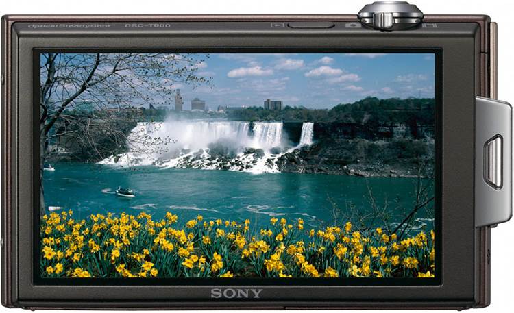 Sony Cyber-shot® DSC-T900 (Brown) 12.1-megapixel digital camera 