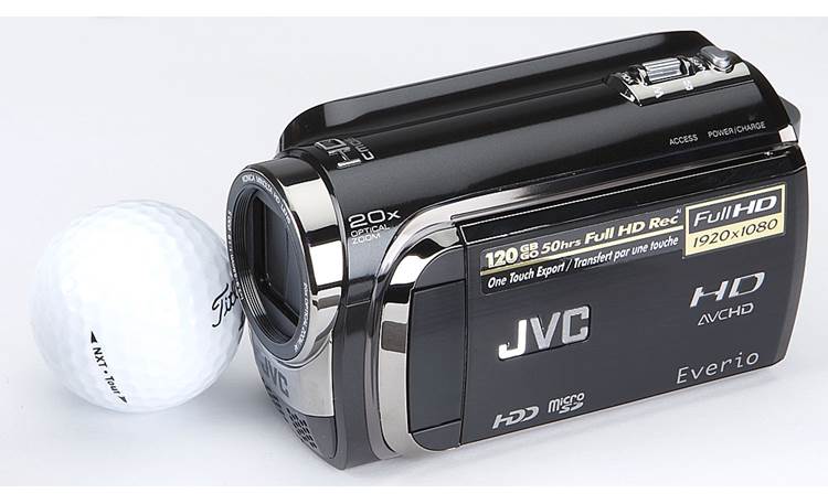 JVC GZ-HD320 Everio 120GB high-definition hard drive camcorder at