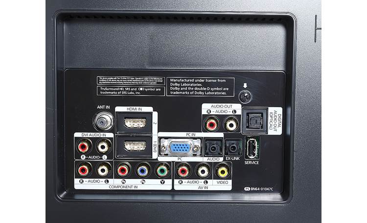 Samsung LN32B360 Back