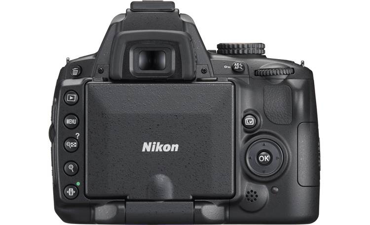 Nikon D5000 Kit Back (LCD facing in)