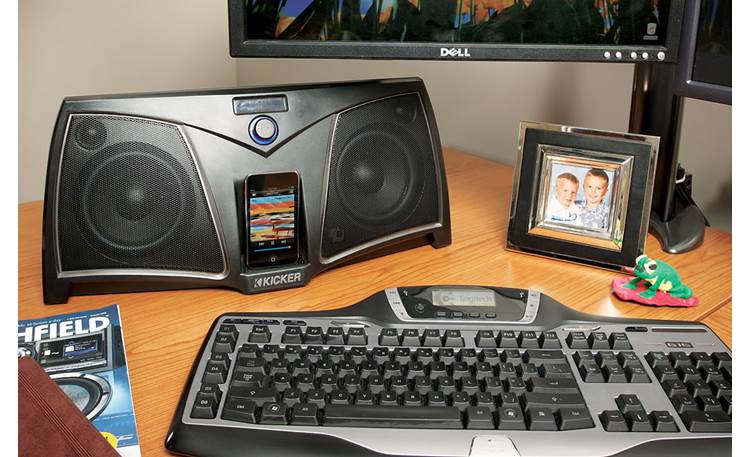 Kicker iKICK iK500 Powered speaker system for iPod® at Kicker iKICK iK500 Powered speaker system for iPod® at