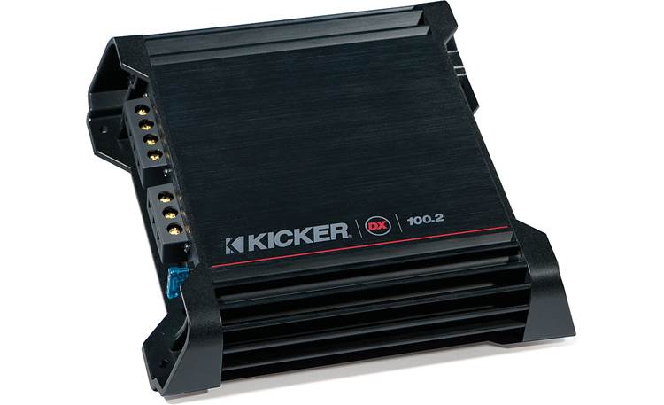 Kicker 08DX100.2 2-channel car amplifier — 25 watts RMS x 2 at Crutchfield