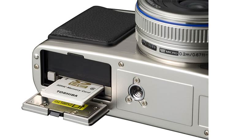 Olympus Pen E P1 12 3 Megapixel Digital Camera With 14 42mm Zoom Lens At Crutchfield