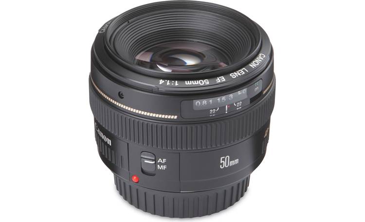 Canon EF 50mm f/1.4 USM Standard prime lens for Canon EOS SLR cameras at  Crutchfield