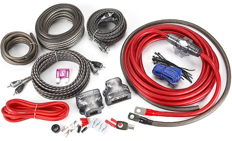 Rockford Fosgate 8 AWG Amplifier Install Kit with Interconnect 
