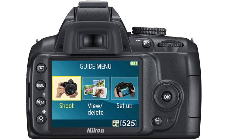 Nikon D3000 Kit 10.2-megapixel digital SLR camera with 18-55mm