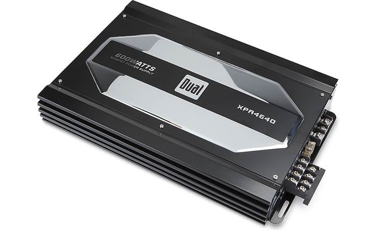 Dual XPA4640 4-channel car amplifier — 50 watts RMS x 4 at Crutchfield