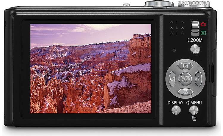 Panasonic Lumix DMC-ZR1 (Black) 12.1-megapixel digital camera with