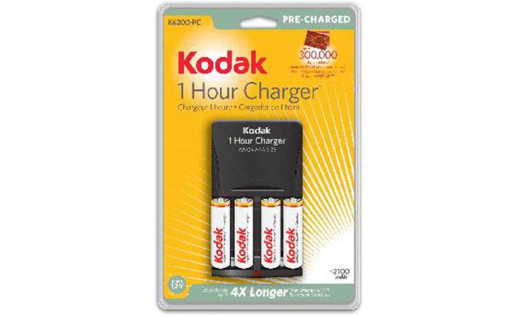 Kodak K6200 Battery Charger Portable charger plus four 