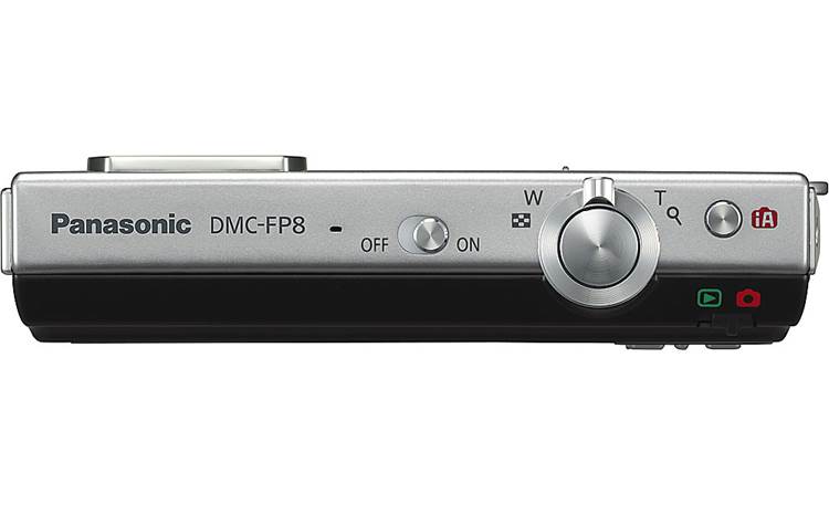 Panasonic Lumix DMC-FP8 (Silver) 12.1-megapixel digital