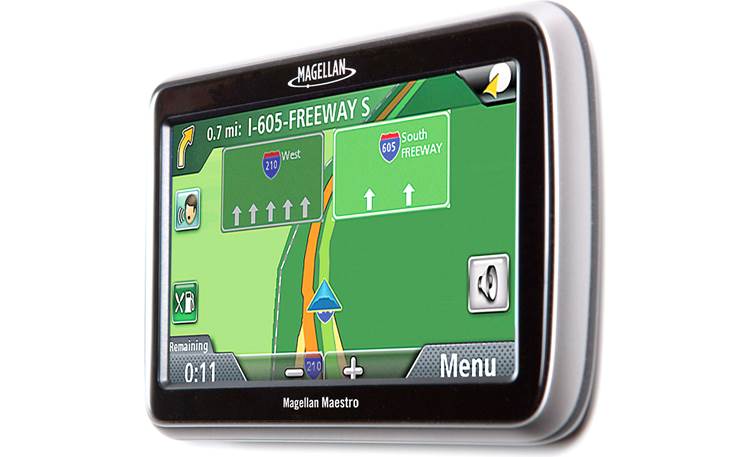 Magellan Maestro 4700 Portable navigator with voice command at Crutchfield