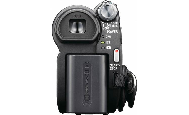 Sony DCR-DVD650 Handycam® Back