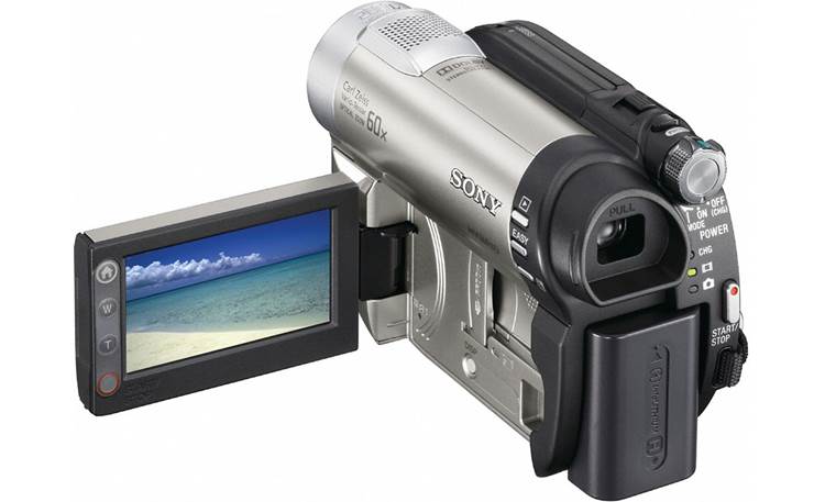 Sony DCR-DVD650 Handycam® Side view