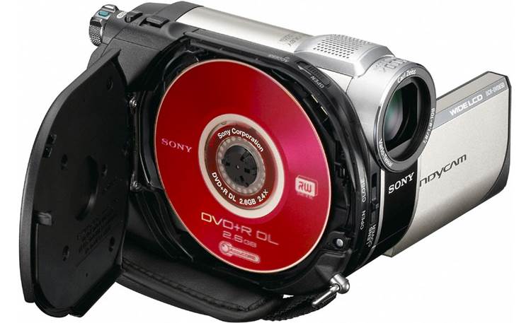 Sony DCR-DVD650 Handycam® DVD loading