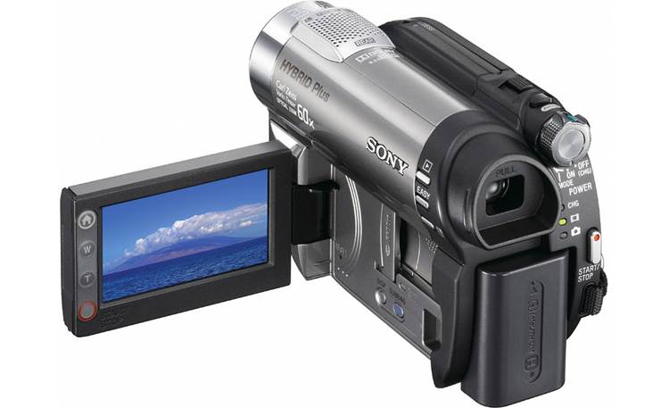 Sony DCR-DVD850 Handycam® Open screen