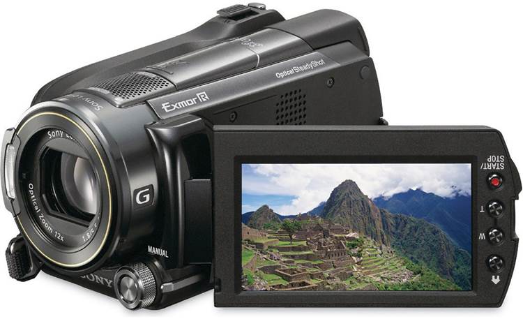 Sony HDR-XR500V Handycam® 120GB high-definition hard drive/Memory Stick® camcorder, GPS-enabled