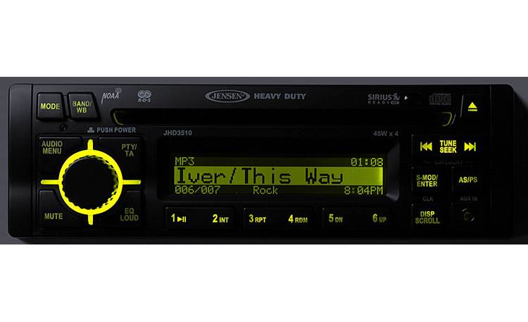 Jensen Heavy Duty JHD3510 CD receiver at Crutchfield