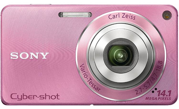 Sony Cyber-shot® DSC-W350 (Pink) 14.1-megapixel digital camera 