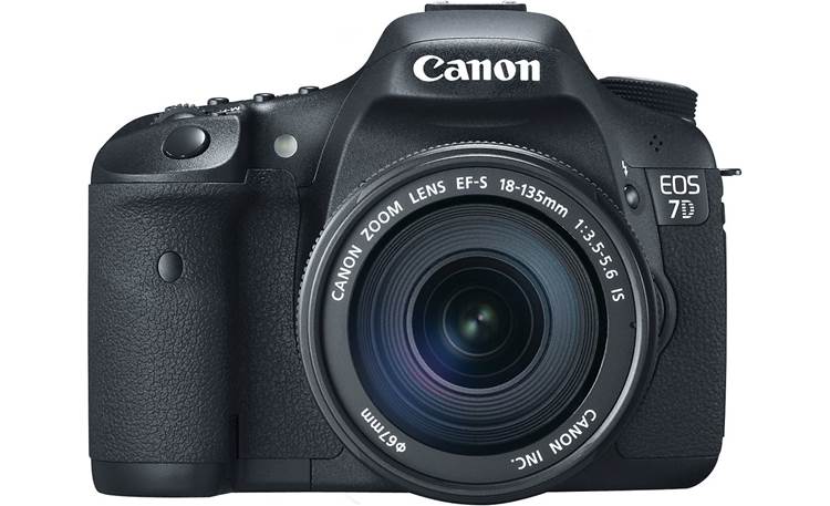 Canon EOS 7D Kit Front (with 18-135mm lens attached)