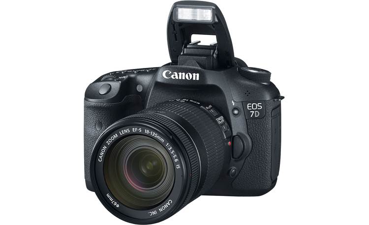 Canon EOS 7D Kit With flash extended