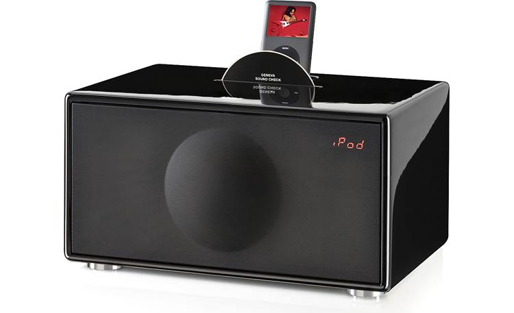 GenevaSound Model M (Black) CD player/radio with iPod® and iPhone
