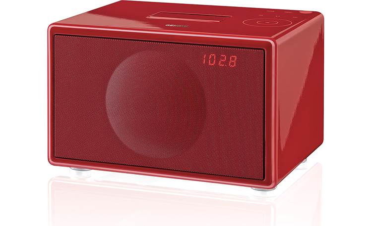 Geneva Sound System Model S (Red) Clock Radio with dock for iPod 