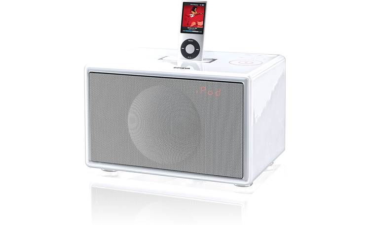 Geneva Sound System Model S (White) Clock Radio with dock for iPod 