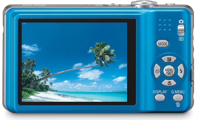 Panasonic Lumix DMC-FH20 (Blue) 14.1-megapixel digital