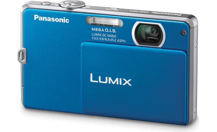 paling Slechthorend Cornwall Panasonic Lumix DMC-FP1 (Blue) 12.1-megapixel digital camera with 4X  optical zoom at Crutchfield