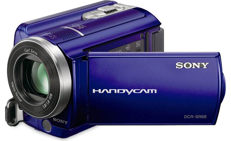 High quality Sony Handycam DCR-SR68 80GB HDD Digital Camcorder only w 4gb card no cords 2a