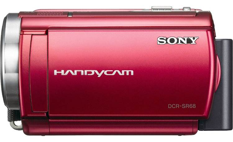Sony DCR-SR68 Handycam® (Red) 80GB standard-definition hard
