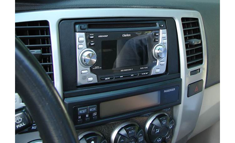 Metra 95-8210 Dash Kit Kit installed with double-DIN radio (sold separately)