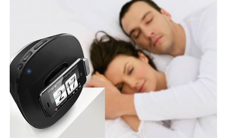 iLuv iMM190 App Station tableside dock/speaker with clock app for